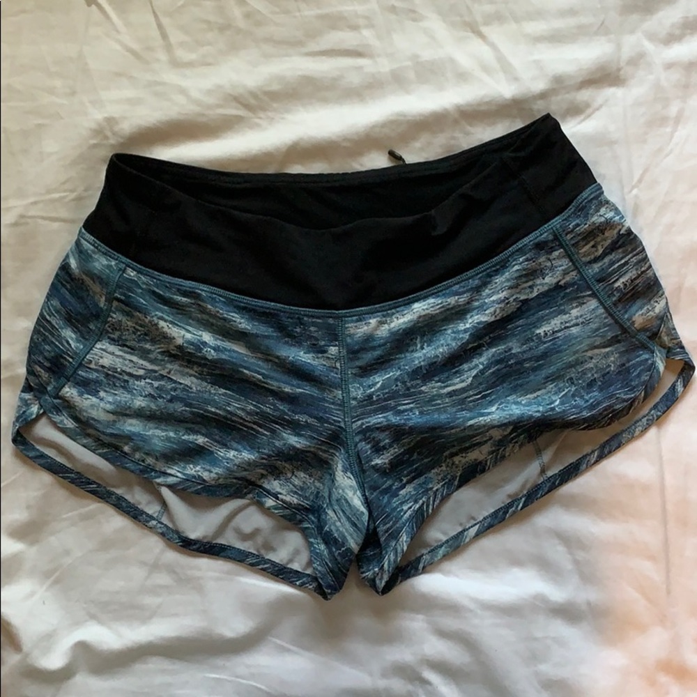 Lulu lemon speed shorts